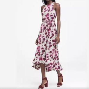Banana republic floral midi dress